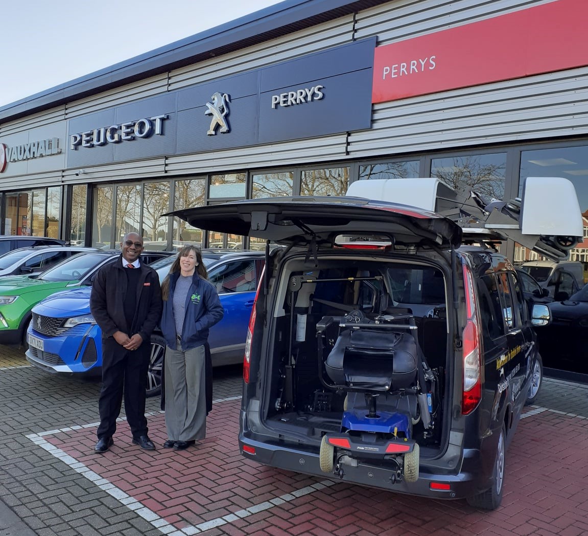 ais aylesbury visit perrys Motability specialist