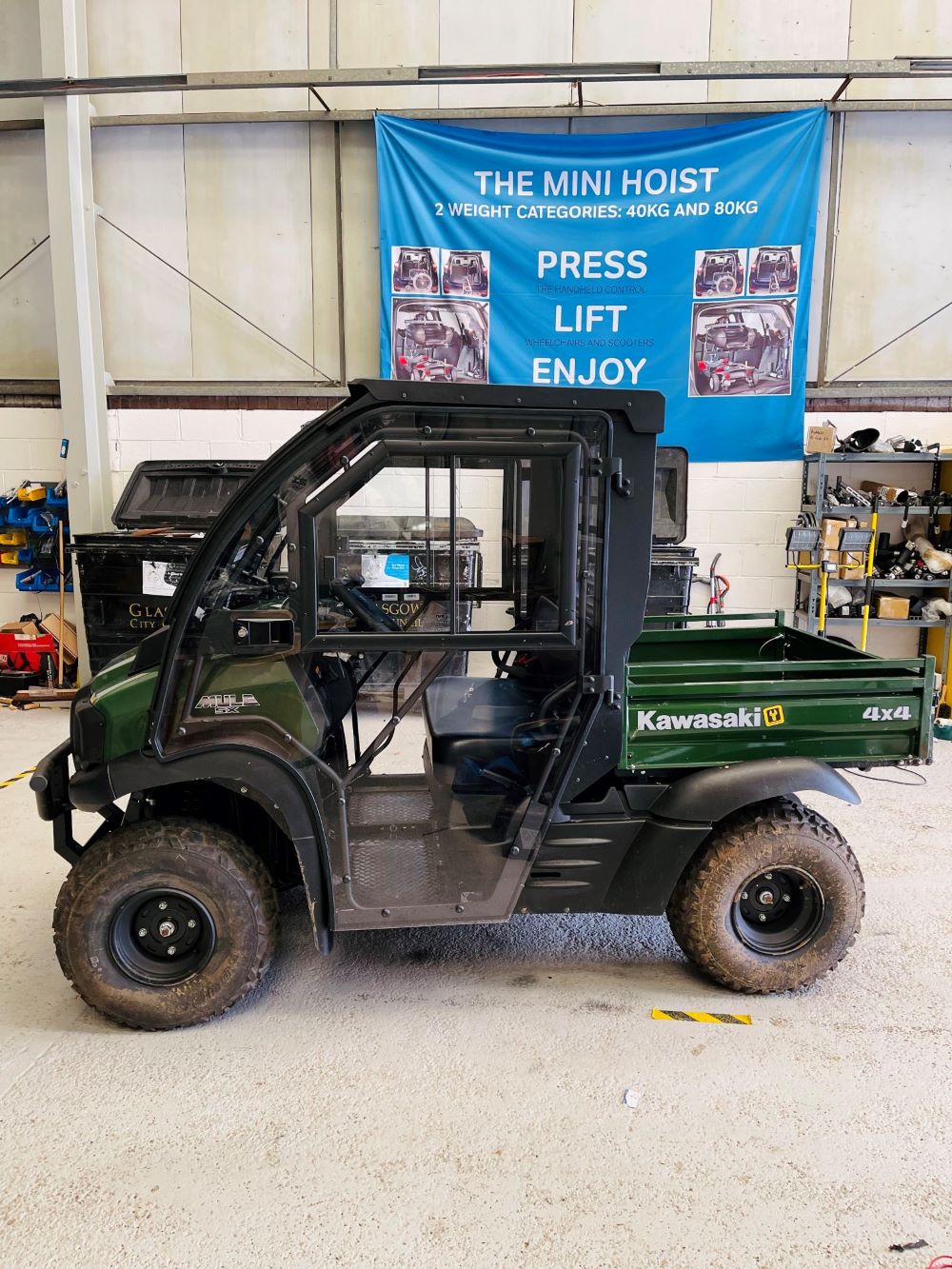 kawasaki off road mule aic